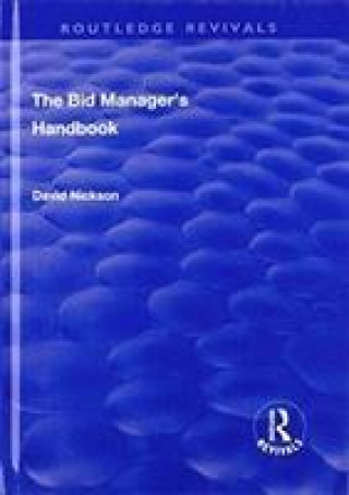 Kniha Bid Manager's Handbook NICKSON