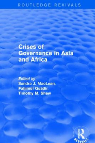 Kniha Crises of Governance in Asia and Africa MACLEAN