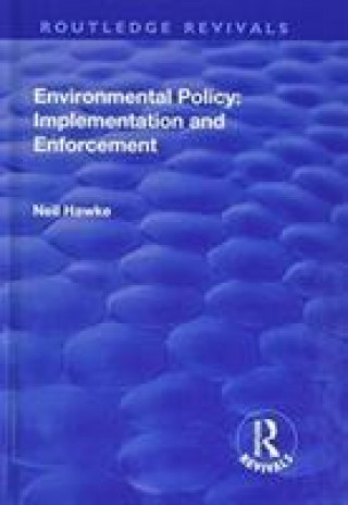 Kniha Environmental Policy HAWKE