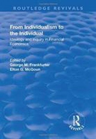 Kniha From Individualism to the Individual FRANKFURTER