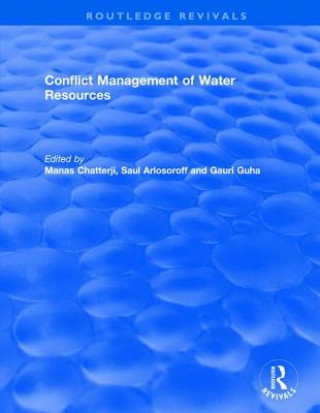 Kniha Conflict Management of Water Resources 