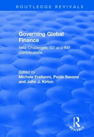 Książka Governing Global Finance FRATIANNI