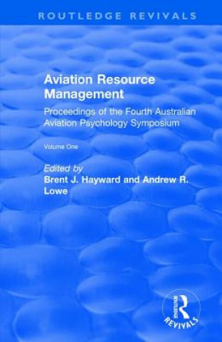 Knjiga Aviation Resource Management Andrew R Lowe