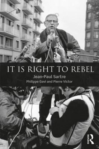 Książka It is Right to Rebel Jean-Paul Sartre