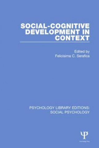 Książka Social-Cognitive Development in Context 