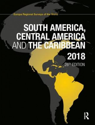 Carte South America, Central America and the Caribbean 2018 