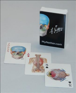 Játék NETTER PLAYING CARDS Frank H. Netter
