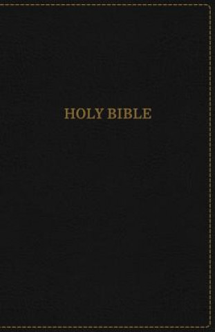 Carte KJV, Thinline Bible, Standard Print, Imitation Leather, Black, Indexed, Red Letter Edition Thomas Nelson