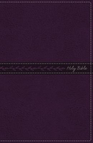 Carte KJV, Thinline Bible, Standard Print, Imitation Leather, Purple, Indexed, Red Letter Edition Thomas Nelson
