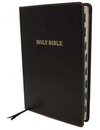 Könyv KJV, Thinline Bible, Large Print, Imitation Leather, Black, Indexed, Red Letter Edition Thomas Nelson
