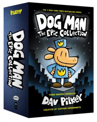 Книга Dog Man 1-3: The Epic Collection Dav Pilkey