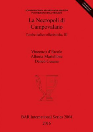 Buch Necropoli di Campovalano Vincenzo d'Ercole