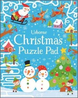 Book Christmas Puzzle Pad Simon Tudhope