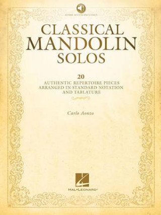 Książka Classical Mandolin Solos Carl Aonz