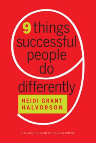 Libro Nine Things Successful People Do Differently Heidi Grant Halvorson