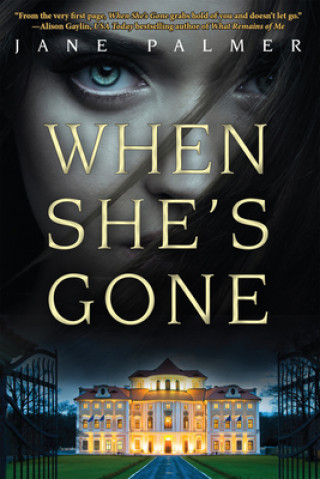 Knjiga When She's Gone Jane Palmer