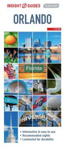 Materiale tipărite Insight Guides Flexi Map Orlando Insight Guides