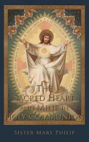 Carte Sacred Heart and Mine in Holy Communion Mother Mary Loyola