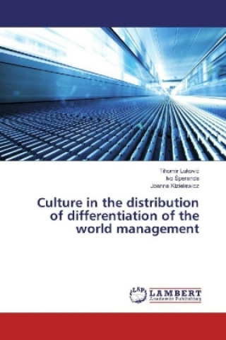 Könyv Culture in the distribution of differentiation of the world management Tihomir Lukovic