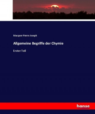 Книга Allgemeine Begriffe der Chymie Macquer Pierre Joseph