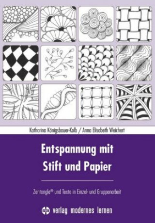 Carte Entspannung mit Stift und Papier Katharina Königsbauer-Kolb
