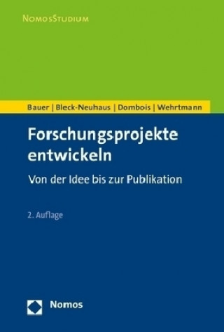 Kniha Forschungsprojekte entwickeln Waldemar Bauer