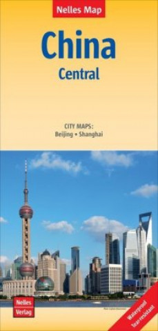 Materiale tipărite Nelles Map Landkarte China: Central 