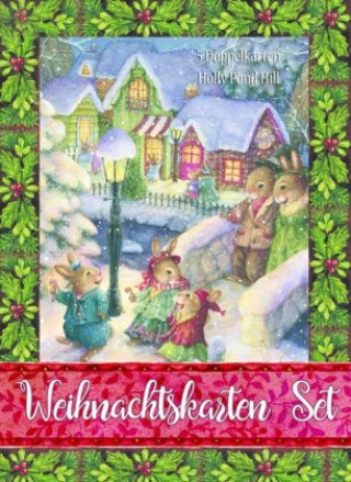 Joc / Jucărie Frohe Weihnachten! Weihnachtskarten-Set Susan Wheeler