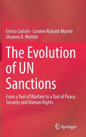 Kniha Evolution of UN Sanctions Enrico Carisch