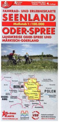 Nyomtatványok Seenland Oder-Spree Gesamtgebiet 1:100 000 