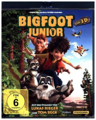 Video Bigfoot Junior 3D, 1 Blu-ray Ben Stassen