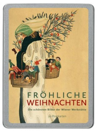 Kniha Fröhliche Weihnachten/10 Motive 20 Postktn. 