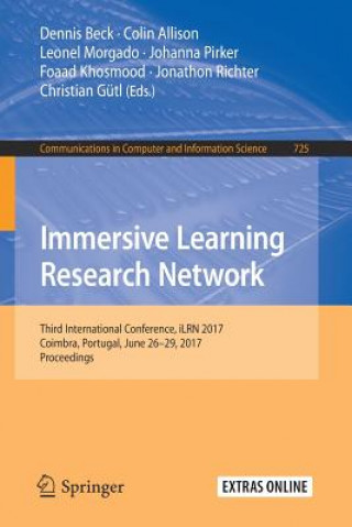 Knjiga Immersive Learning Research Network Dennis Beck