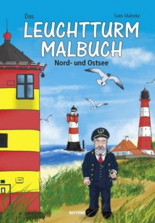 Carte Das Leuchtturm-Malbuch Sven Mahnke