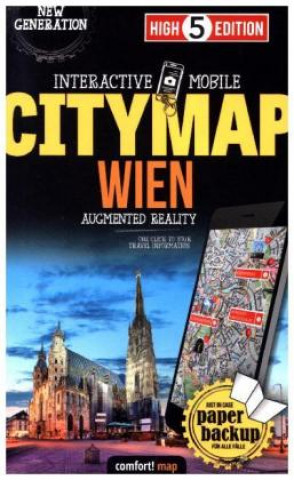 Nyomtatványok Stadtplan Wien  1:17 500 