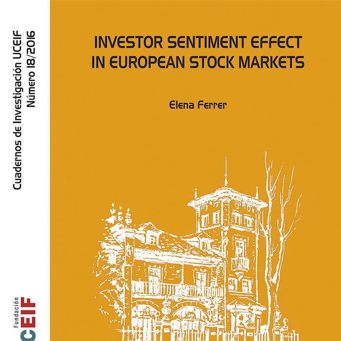 Kniha Investor sentiment effect in european stock markets. 