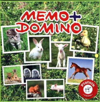 Hra/Hračka Memo + Domino Tierbabies 