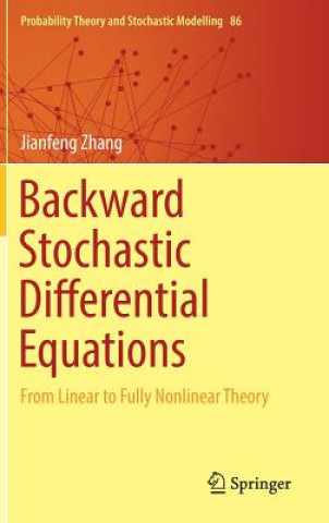 Carte Backward Stochastic Differential Equations Jianfeng Zhang