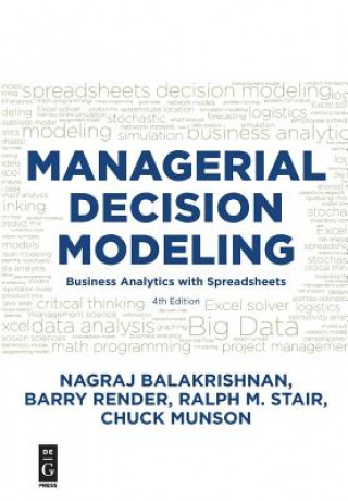 Kniha Managerial Decision Modeling Nagraj Raju Balakrishnan