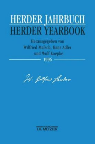 Kniha Herder-Jahrbuch / Herder Yearbook 1996 Hans Adler