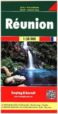 Nyomtatványok Reunion Road Map 1:50 000 Freytag-Berndt und Artaria KG
