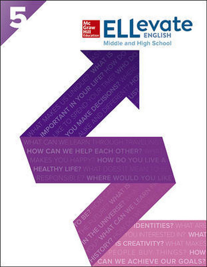 Книга ELLevate English: Middle and High School Student Book Level 5 McGraw-Hill Education