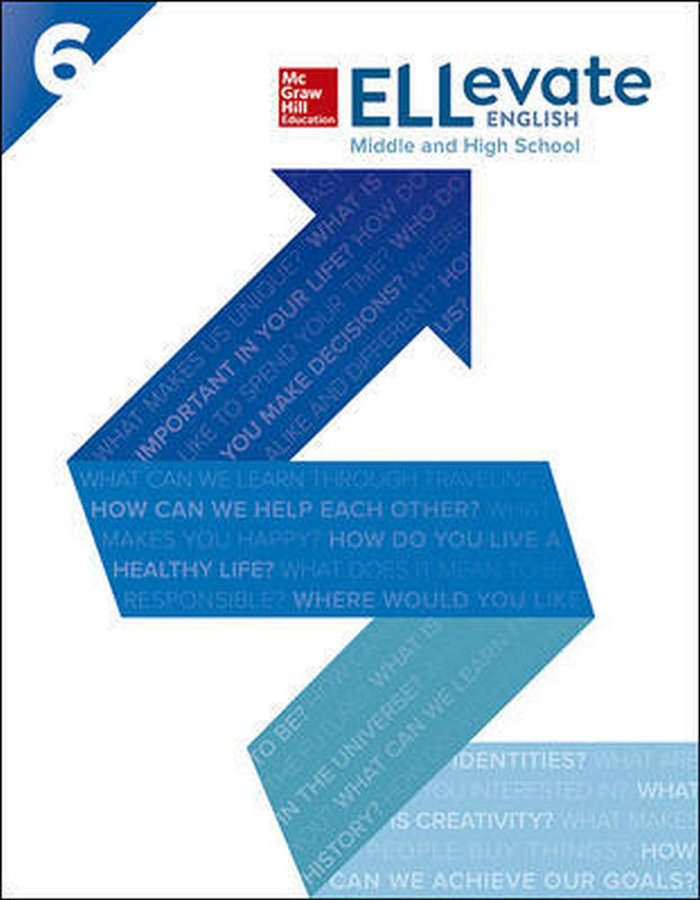 Carte ELLevate English: Middle and High School Student Book Level 6 McGraw-Hill Education