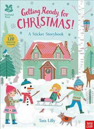Kniha National Trust: Getting Ready for Christmas, A Sticker Storybook 