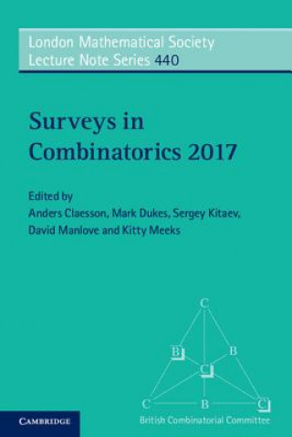 Könyv Surveys in Combinatorics 2017 Anders Claesson