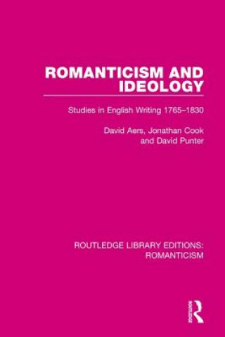 Kniha Romanticism and Ideology David Aers