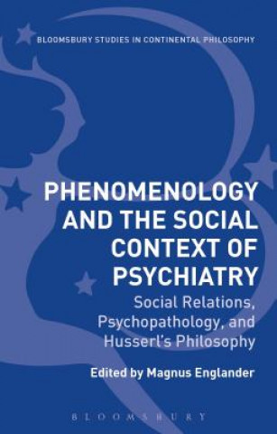 Kniha Phenomenology and the Social Context of Psychiatry Magnus Englander