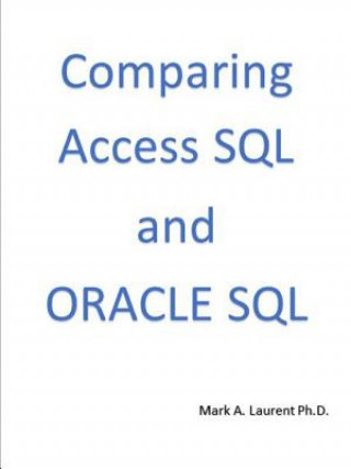 Carte Comparing Access SQL and Oracle SQL Mark Laurent Ph. D