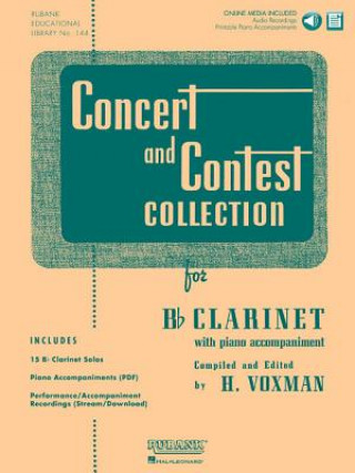 Audio CONCERT & CONTEST COLLECTION FOR CLARINE H. Voxman