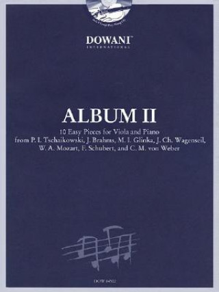 Könyv ALBUM II FOR VIOLA & PIANO 